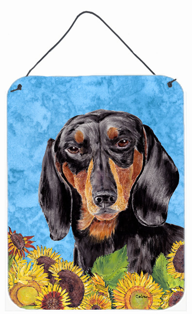 Dachshund Aluminium Metal Wall Or Door Hanging Prints