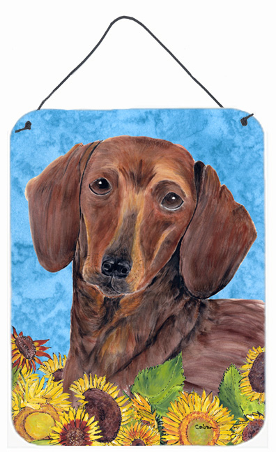 Dachshund Aluminium Metal Wall Or Door Hanging Prints