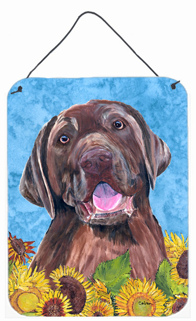 Labrador Aluminium Metal Wall Or Door Hanging Prints