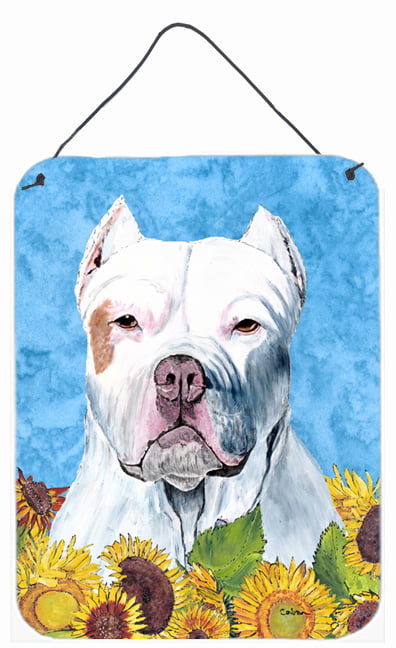 Pit Bull Aluminium Metal Wall Or Door Hanging Prints