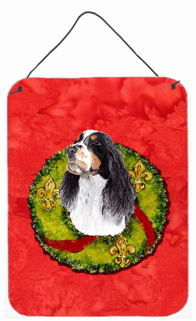 Springer Spaniel Aluminium Metal Wall Or Door Hanging Prints