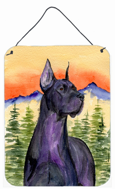 Great Dane Aluminium Metal Wall Or Door Hanging Prints