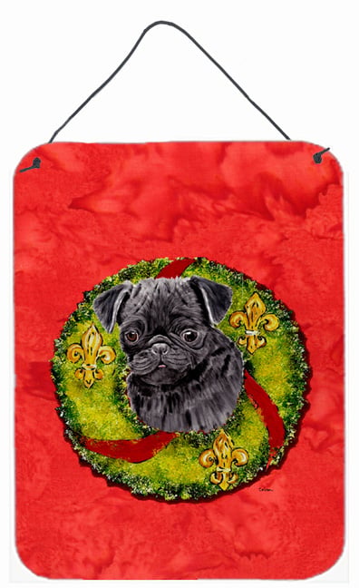 Pug Aluminium Metal Wall Or Door Hanging Prints