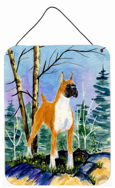 Boxer Aluminium Metal Wall Or Door Hanging Prints