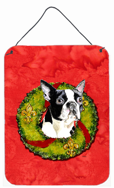 Boston Terrier Aluminium Metal Wall Or Door Hanging Prints