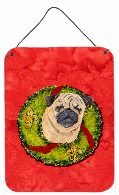 Pug Aluminium Metal Wall Or Door Hanging Prints