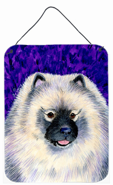 Keeshond Aluminium Metal Wall Or Door Hanging Prints