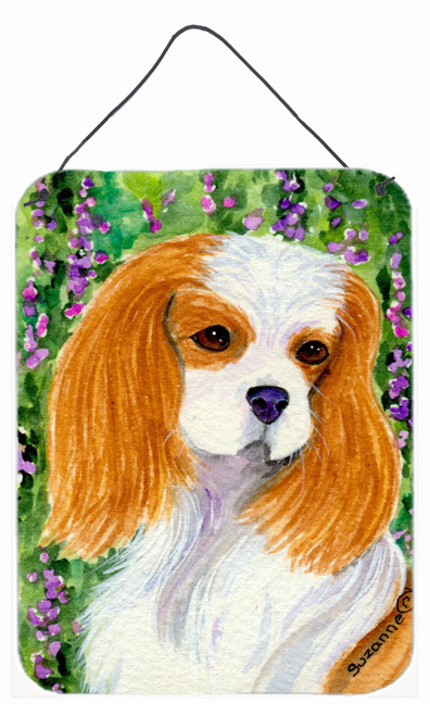 Cavalier Spaniel Aluminium Metal Wall Or Door Hanging Prints