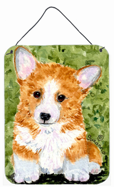 Corgi Aluminium Metal Wall Or Door Hanging Prints