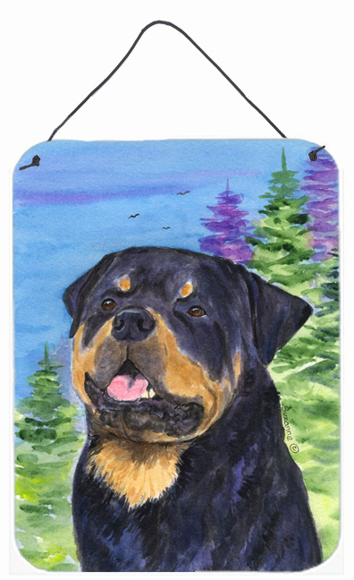 Rottweiler Aluminium Metal Wall Or Door Hanging Prints