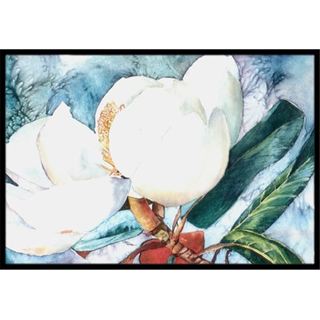 Carolines Treasures 8001MAT Flower - Magnolia Indoor Or Outdoor Mat - 18 x 27...