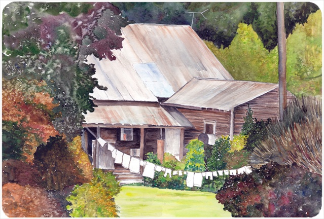 9.25 x 7.75 in. Wash Day Mouse Pad, Hot Pad Or Trivet