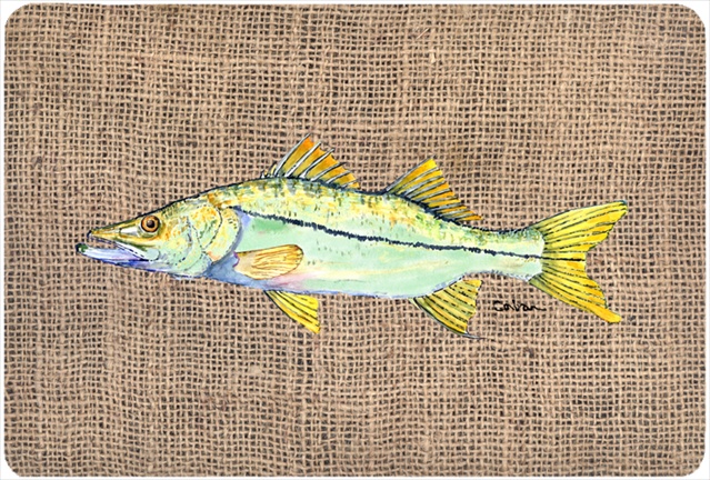 9.25 x 7.75 in. Fish - Snook Mouse Pad, Hot Pad Or Trivet