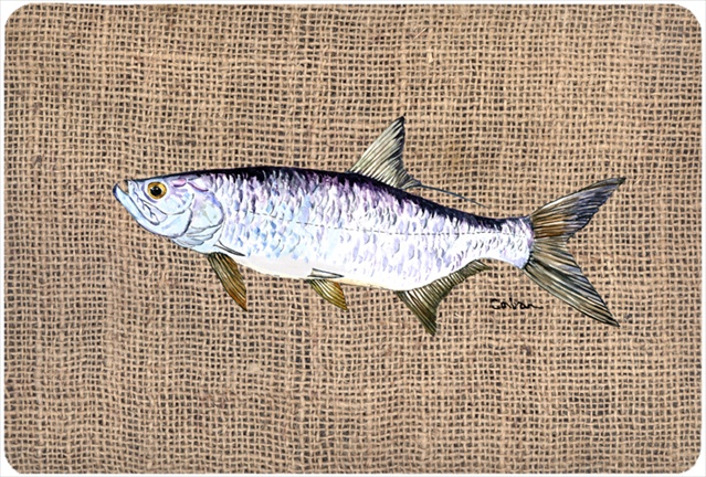 9.25 x 7.75 in. Fish - Tarpon Mouse Pad, Hot Pad Or Trivet