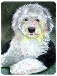 7252MP 8 x 9.5 in. Old English Sheepdog Mouse Pad- Hot Pad Or Trivet
