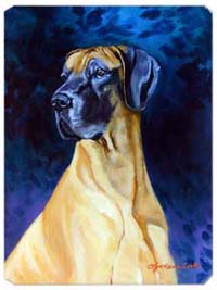 8 x 9.5 in. Great Dane Mouse Pad, Hot Pad Or Trivet