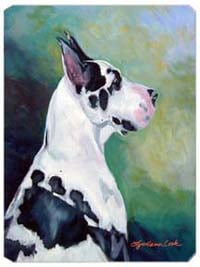 8 x 9.5 in. Great Dane Mouse Pad, Hot Pad Or Trivet