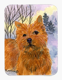 SS1012MP 8 x 9.5 in. Norwich Terrier Mouse Pad- Hot Pad Or Trivet