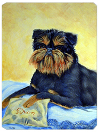 8 x 9.5 in. Brussels Griffon Mouse Pad, Hot Pad Or Trivet