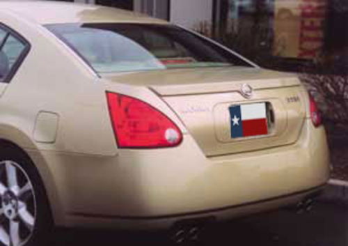 Picture of DAR Spoilers ABS-529p 2004-2008 Nissan Maxima Factory Lip No Light Spoiler- Painted