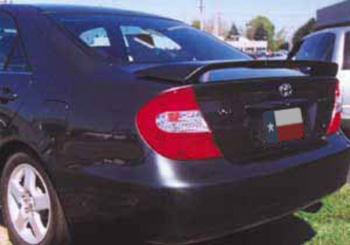 Picture of DAR Spoilers ABS-534p 2002-2006 Toyota Camry Factory Post Lighted Spoiler- Painted