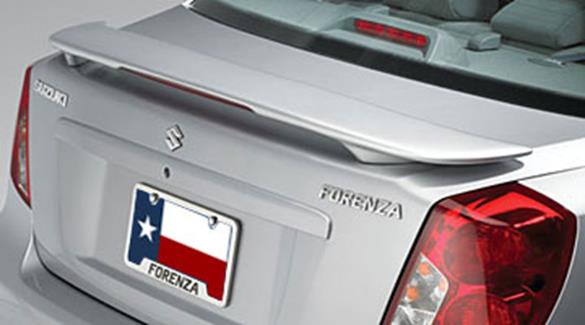 2004 And Up Suzuki Forenza Factory Post Lighted Spoiler, Painted