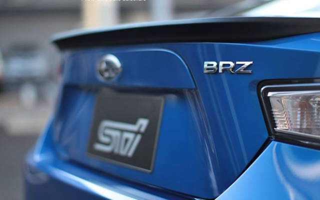 2013 And Up Scion FR-S Factory Lip No Light Spoiler- Painted