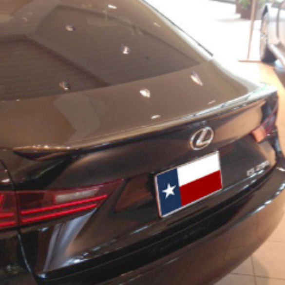2014 And Up Lexus IS Lip No Light Spoiler- Painted