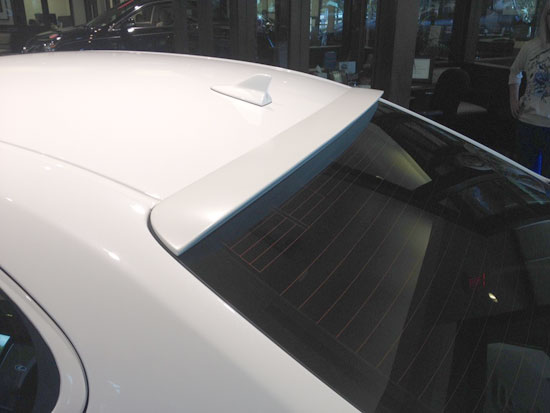 2014 And Up Lexus GS Rear Window Roof No Light Spoiler, Painted