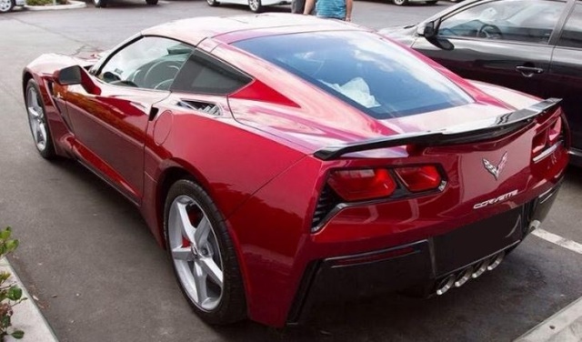 2015 And Up Chevrolet Corvette High Rise Spoiler- Painted