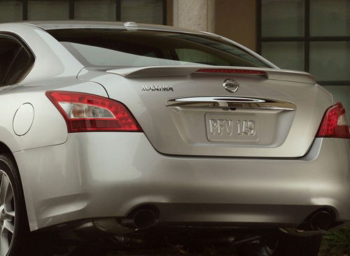 ABS-728p 2009 And Up Nissan Maxima Factory Flush Lighted Spoiler- Painted