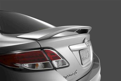 2009-2013 Mazda 6 Sedan Factory Post Clear Light Spoiler - Painted
