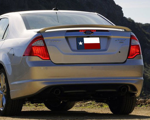 2010-2012 Ford Fusion Factory Post No Light Spoiler, Painted