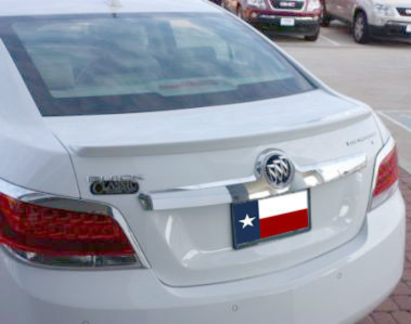2010-2013 Buick Lacrosse Factory Lip No Light Spoiler- Painted