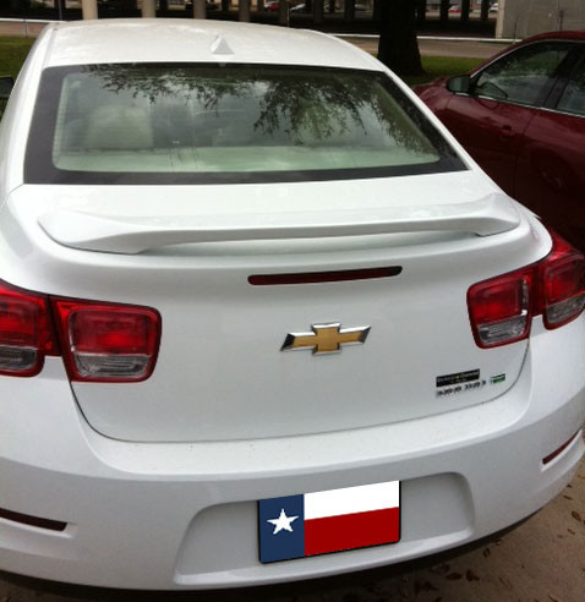 2013 And Up Chevrolet Malibu Post No Light Spoiler - Painted