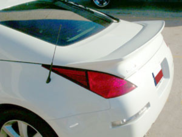 FG-020p 2003-2008 Nissan 350Z Coupe Aggressive Flush No Light Spoiler- Painted