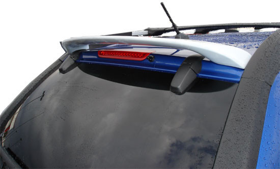 2005-2010 KIA Sportage Roof No Light Spoiler- Painted