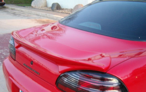 1997-2003 Pontiac Grand Prix Small Flush No Light Spoiler, Painted