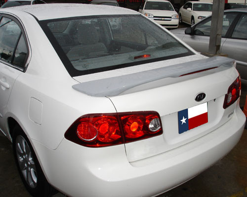 2006.5-2010 KIA Optima Post Lighted Spoiler, Painted