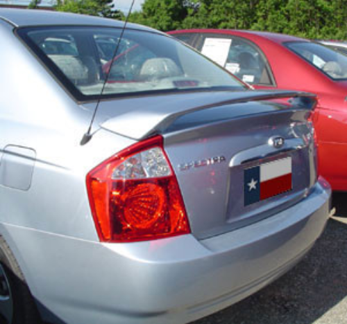 2004.5-2009 KIA Spectra Factory Post Lighted Spoiler, Painted