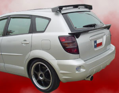 2002-2008 Pontiac Vibe Factory Flush No Light Spoiler, Painted