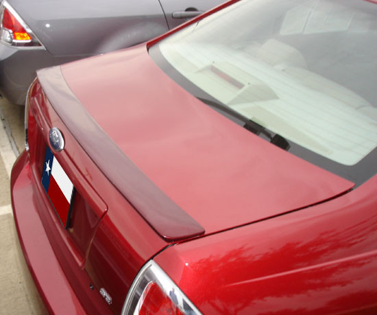 2006-2012 Ford Fusion Lip No Light Spoiler, Painted