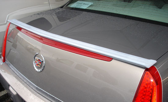 2006-2011 Cadillac Deville DTS Lip No Light Spoiler, Painted