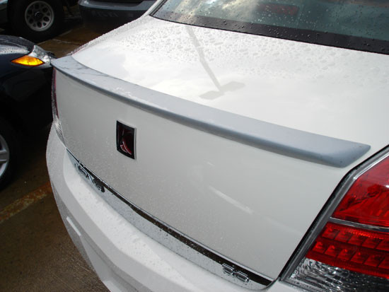 2007-2010 Saturn Aura Small Lip No Light Spoiler- Painted