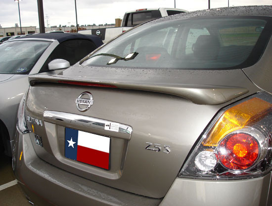 FG-071p 2007-2012 Nissan Altima 4DR Factory Flush Lighted Spoiler- Painted