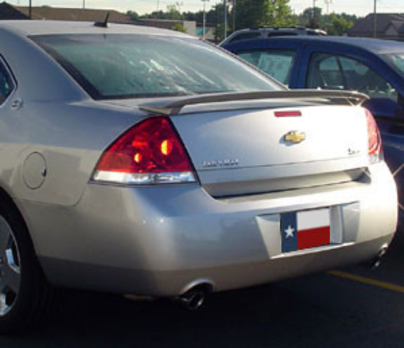 2006-2013 Chevrolet Impala SS Factory Post No Light Spoiler- Painted