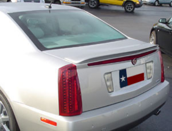 2005-2011 Cadillac STS Factory Flush No Light Spoiler, Painted
