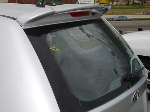 FG-088p 2007 And Up KIA Rondo Post No Light Spoiler- Painted