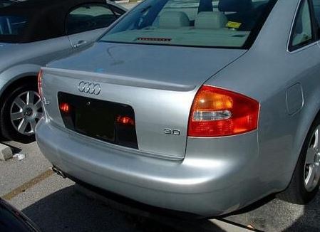 2005-2008 Audi A6 Lip No Light Spoiler- Painted