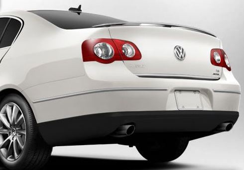 2006-2011 Volkswagen Passat Factory Post No Light Spoiler - Painted